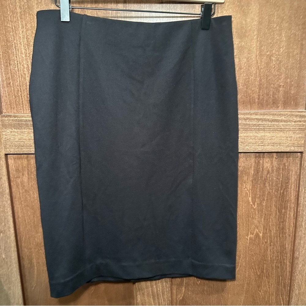 Ann Taylor Factory Classic Black Pencil Skirt